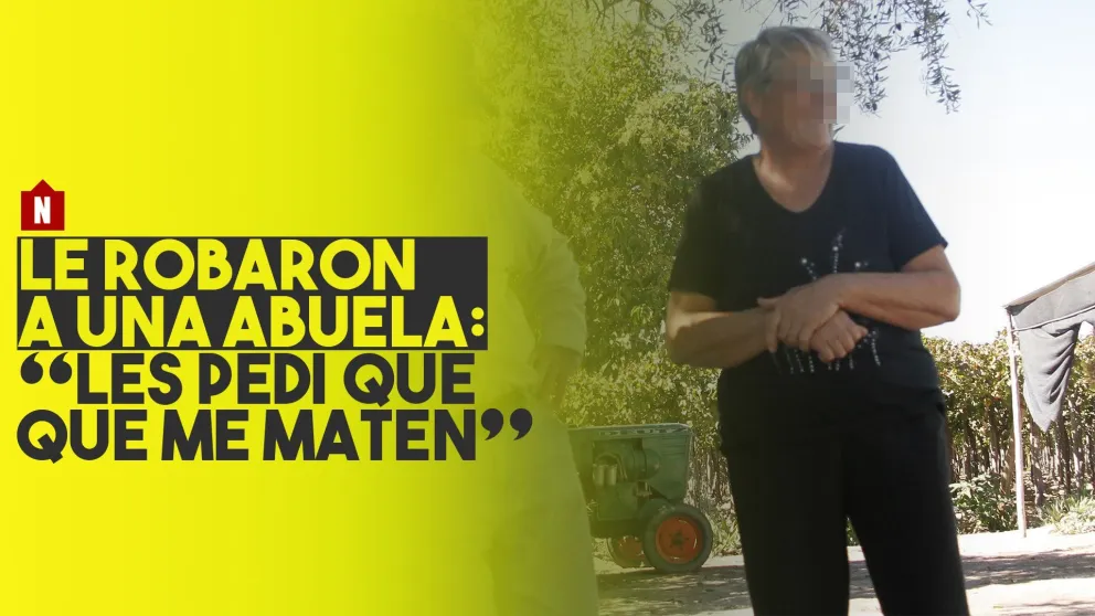 Le robaron a una abuela: "Les pedí que me mataran"