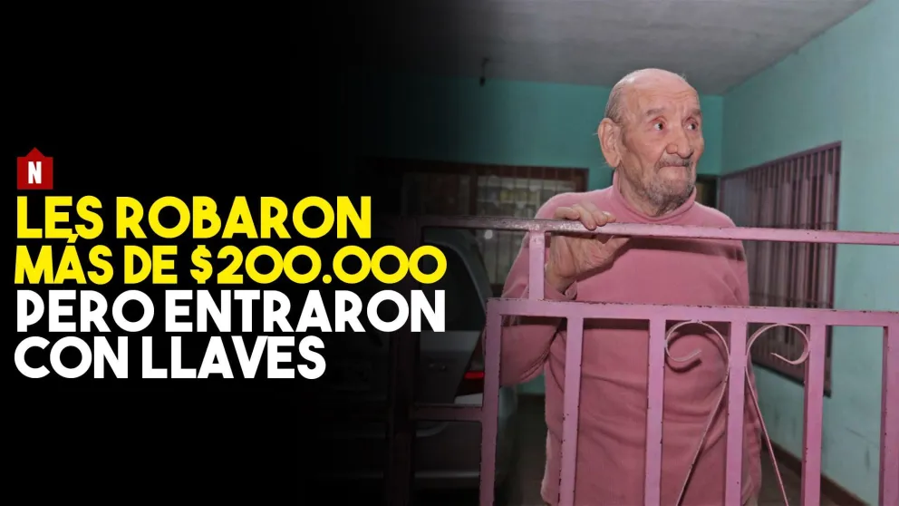 Les robaron más de 200 mil pesos pero entraron con llaves