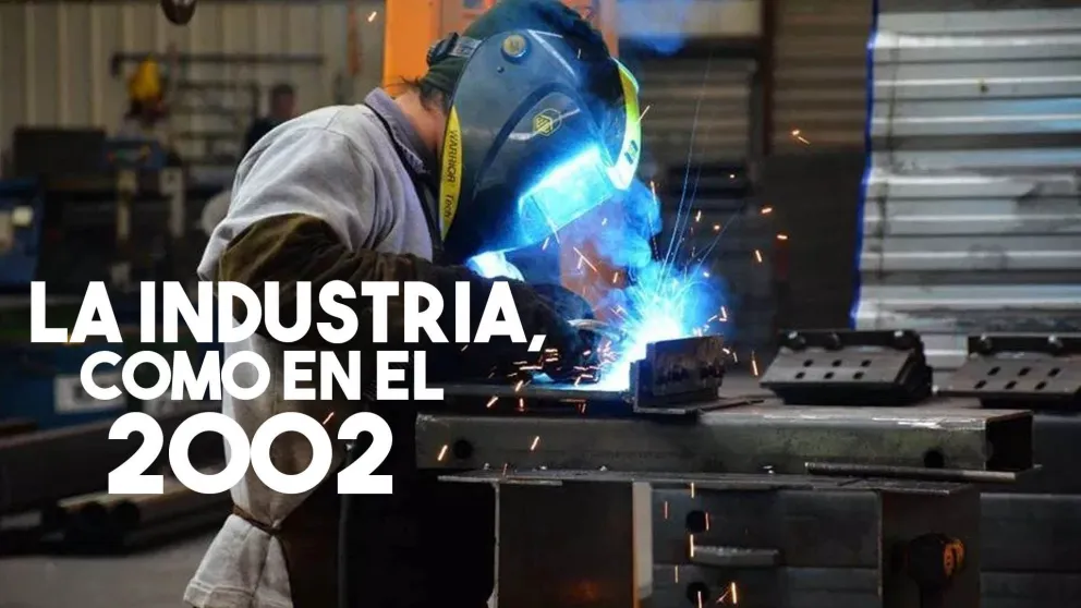 Industria: el uso de la capacidad instalada tuvo su peor febrero desde 2002