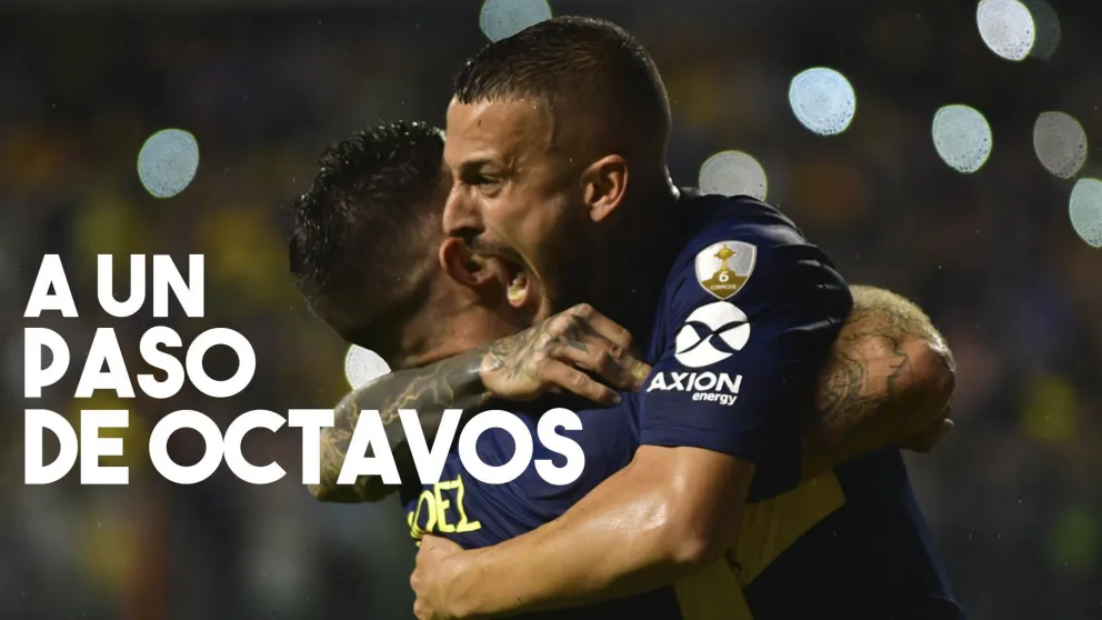 Boca goleó al Wilstermann y quedó muy cerca de los octavos