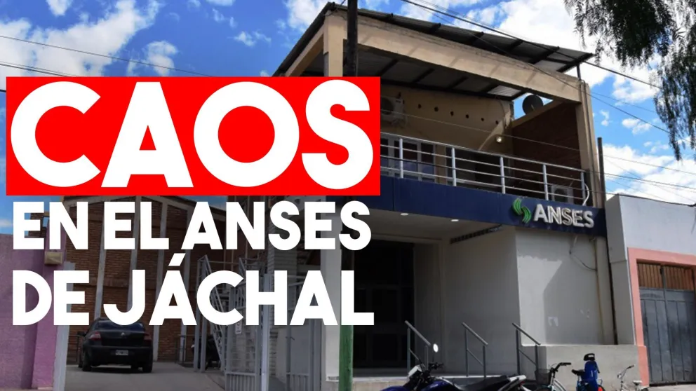 Caos en el ANSES de Jáchal: vecinos reclaman problemas en la atención