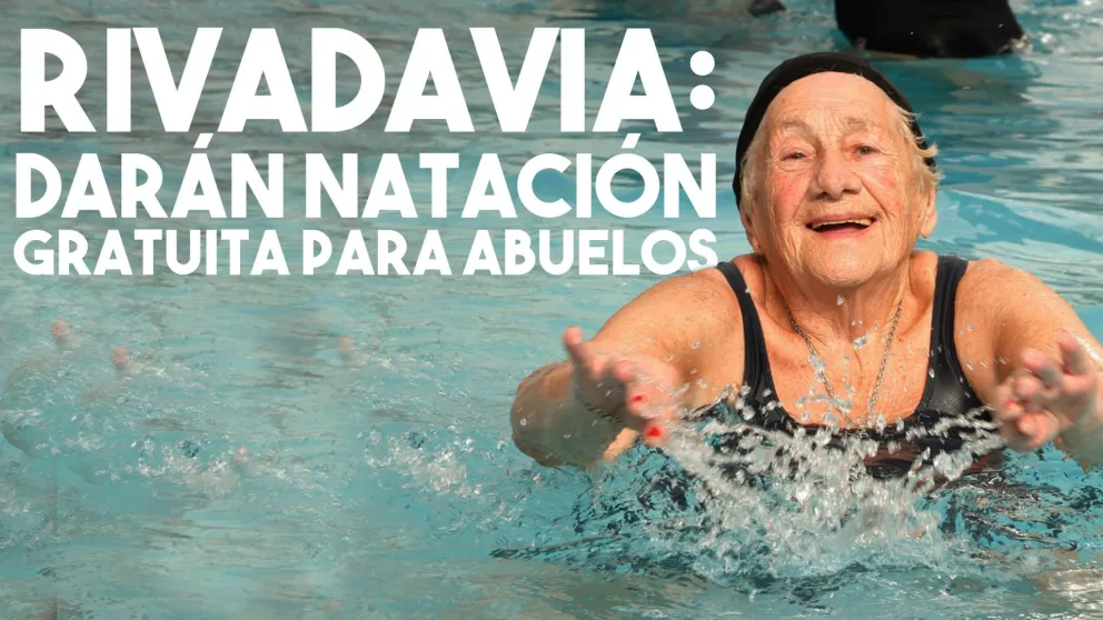 Rivadavia: Darán natación gratuita para abuelos