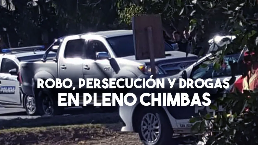 Se robaron una Hilux y tras perseguirlos, los encontraron con droga