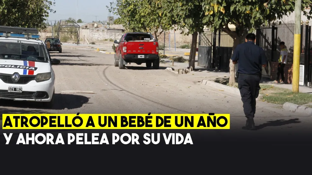 Atropelló a un bebé de un año y ahora pelea por su vida