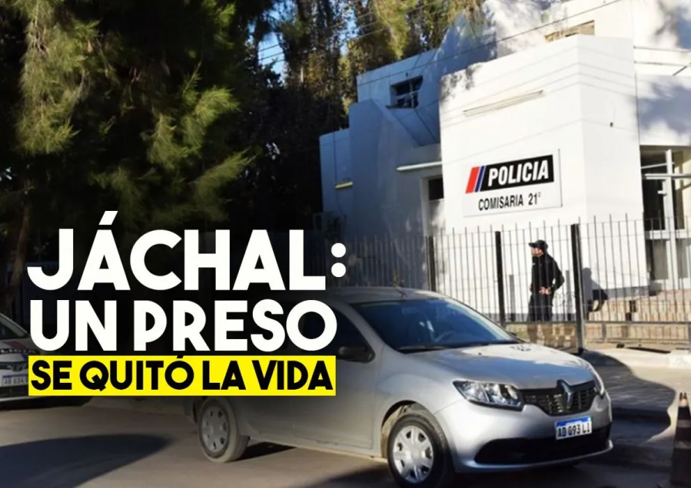 Jáchal: Un preso se quitó la vida en un calabozo