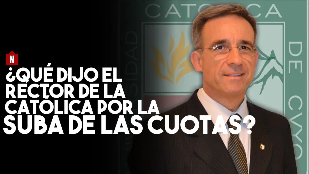 Rector de la Católica: "Subimos la cuota porque acompañamos a las familias sanjuaninas con hijos estudiando"