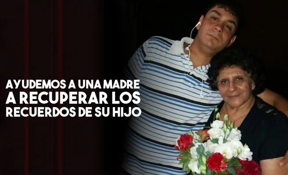 Se perdió el celular donde tenía los recuerdos de su hijo fallecido y busca ayuda para encontrarlo