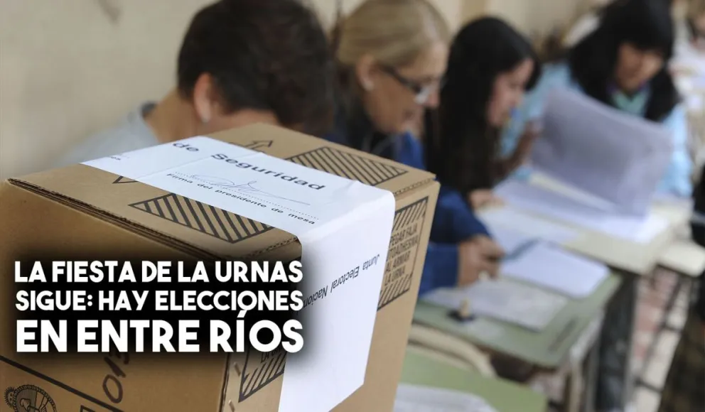 Este domingo hay elecciones en Entre Ríos
