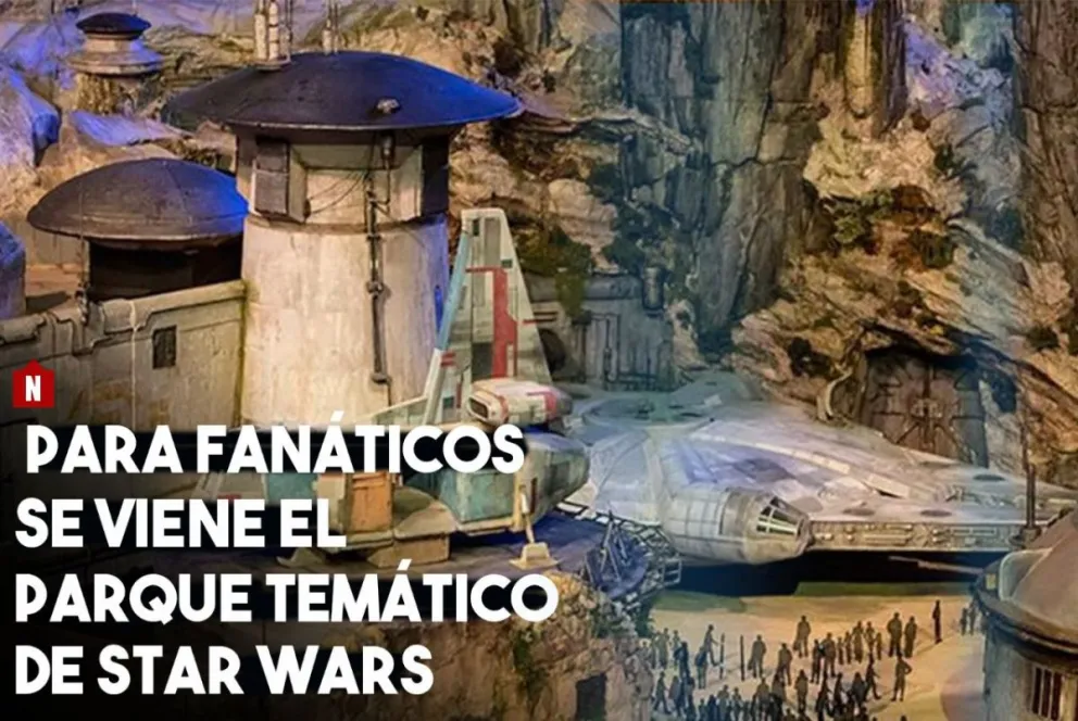 Si vas a Disney, pasá por el parque temático de Star Wars
