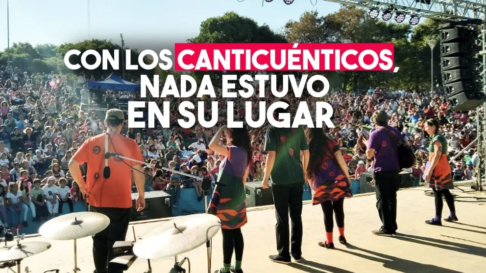 Más de seis mil personas cantaron y bailaron con los Canticuénticos