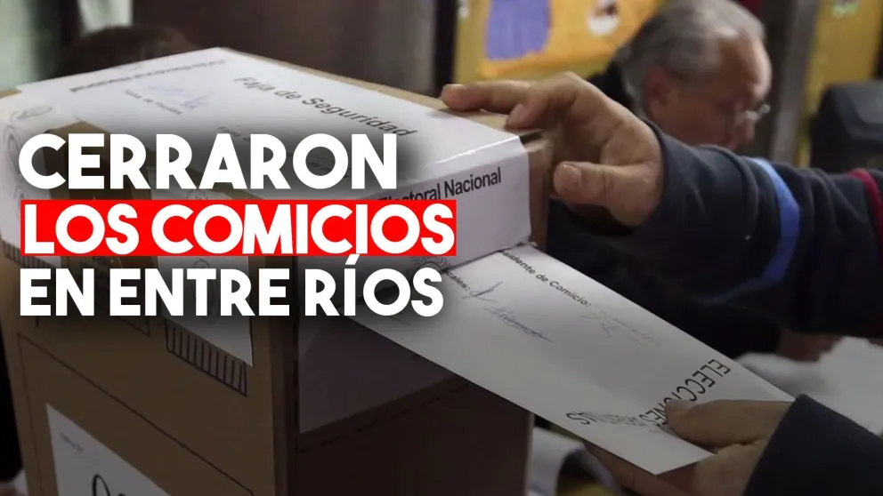 Entre Ríos: cerraron los comicios y se aguardan resultados de las PASO