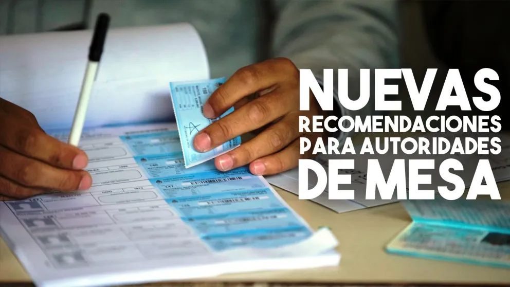 Estas son las nuevas indicaciones para las autoridades de mesa