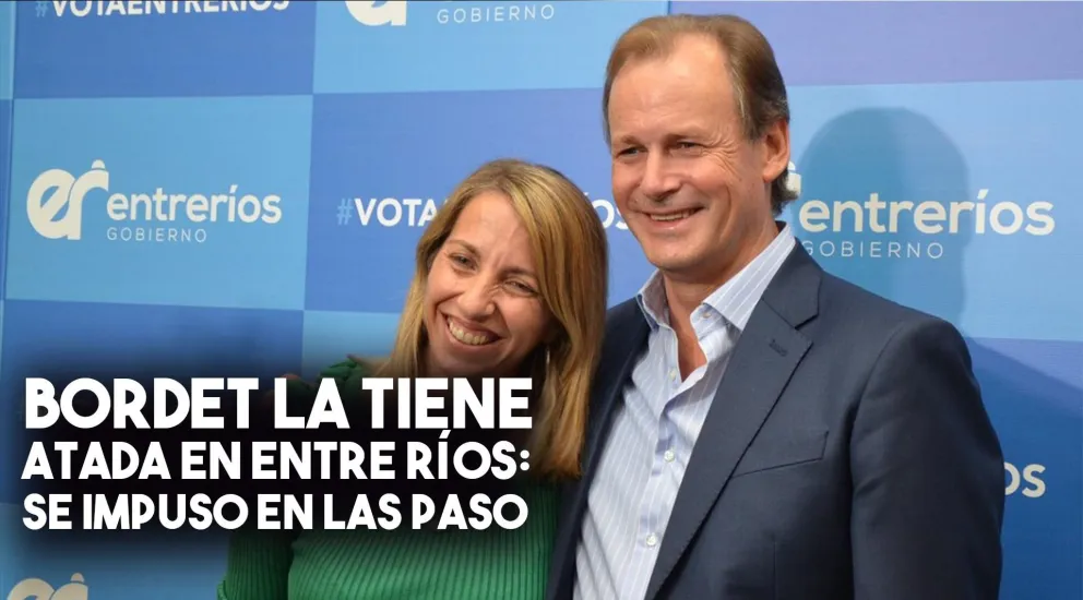 Bordet se impuso en las PASO Entre Ríos