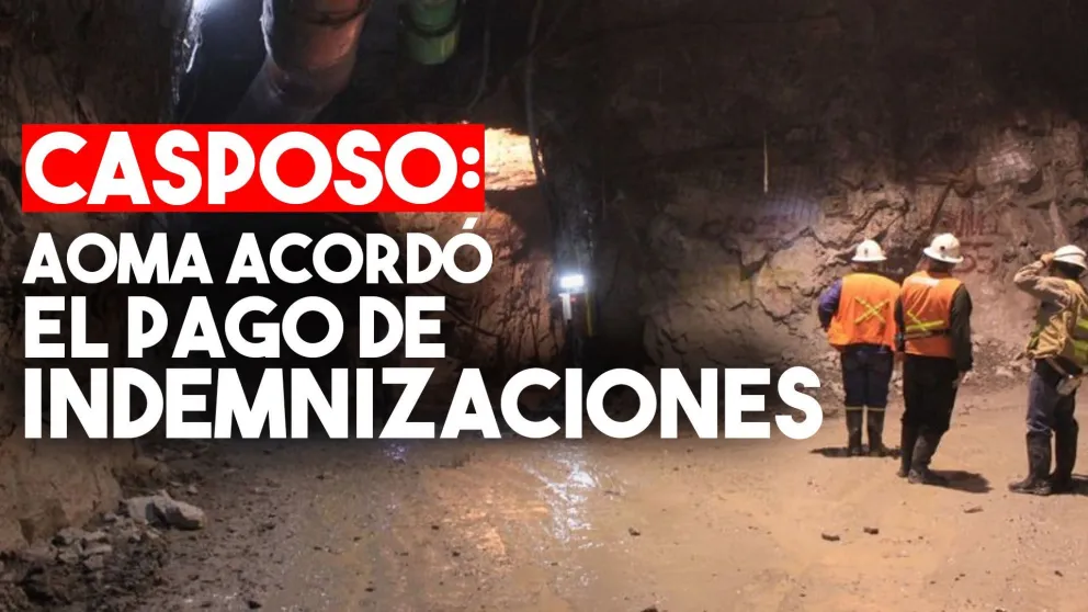 Casposo: AOMA acordó el pago del 100% de las indemnizaciones