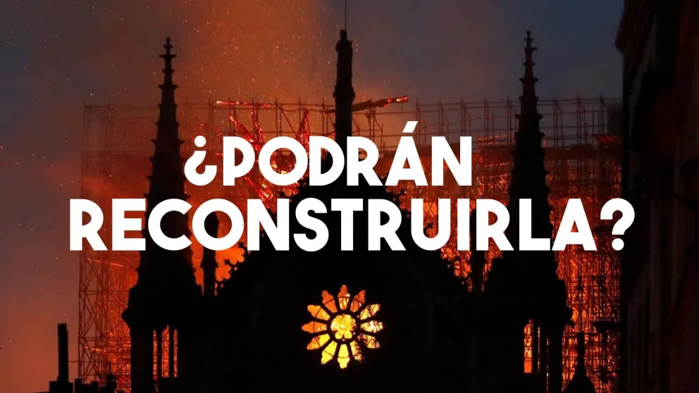 El peligro del fuego fue descartado en la catedral de Notre Dame pero se ignora cómo resistirá la estructura