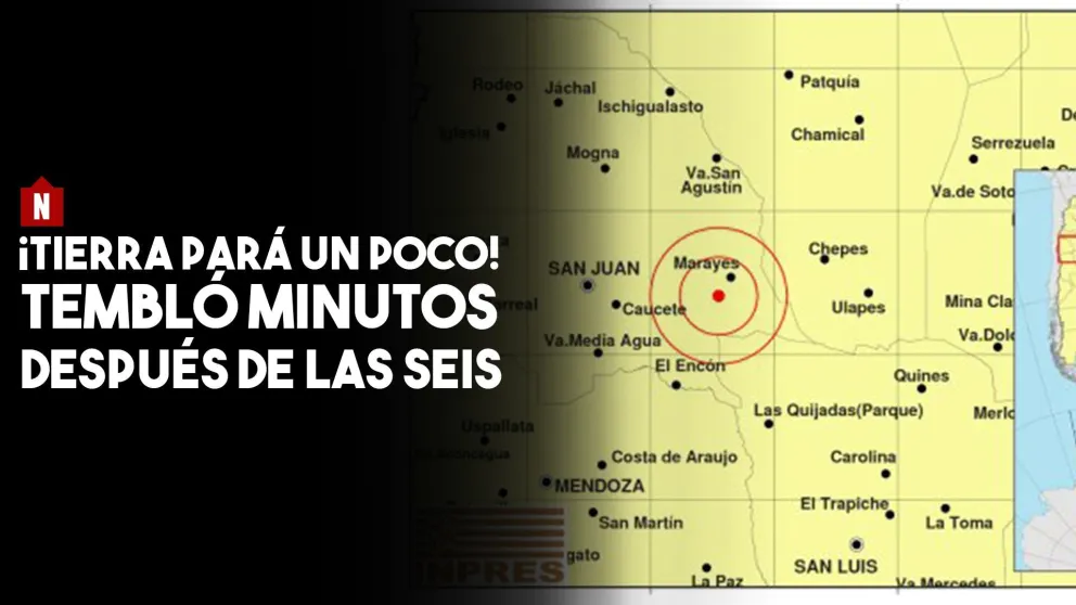 Siguen los sismos: tembló minutos después de las seis