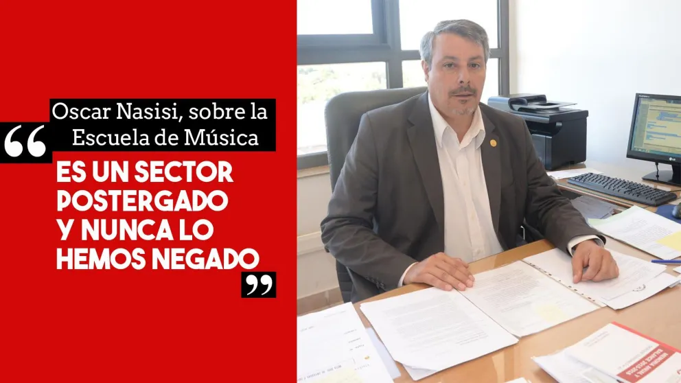 Nasisi, sobre la Escuela de Música: "Es un sector postergado"