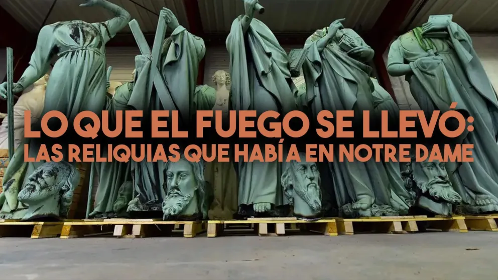 Las reliquias de Notre Dame: qué se salvo y qué no