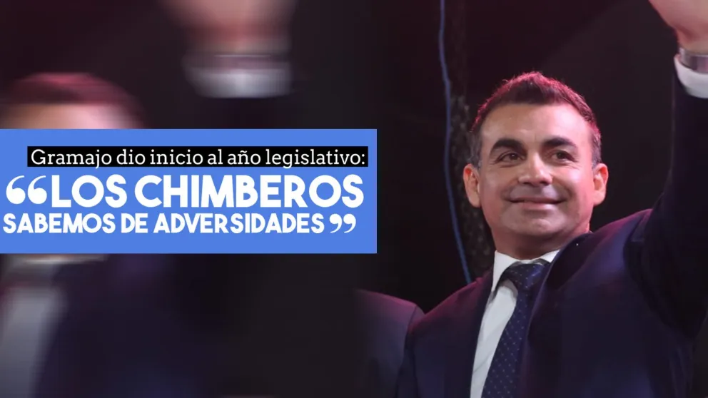 Gramajo dio inicio al año legislativo: "Los chimberos sabemos de adversidades"