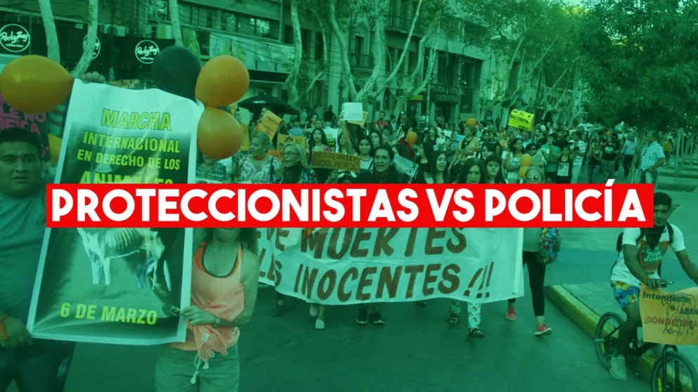 Las proteccionistas de animales salieron en contra de la decisión de la Policía