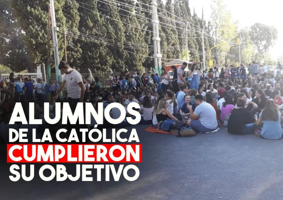Los alumnos de la Católica lograron su objetivo
