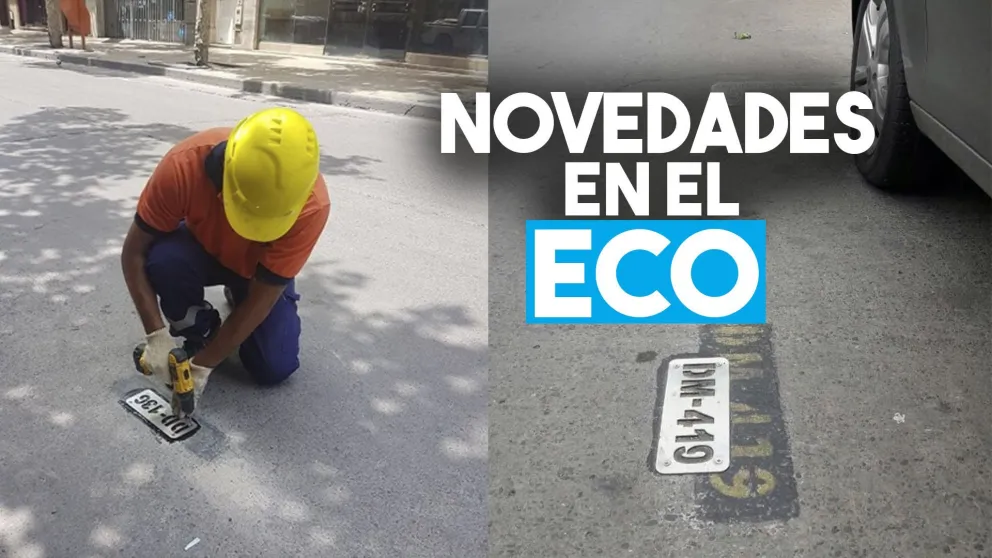 ECO: colocan nuevos códigos alfanuméricos