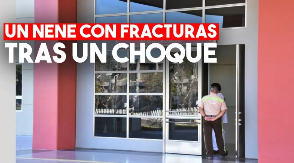 Un nene sufrió fractura expuesta tras ser embestido por un auto