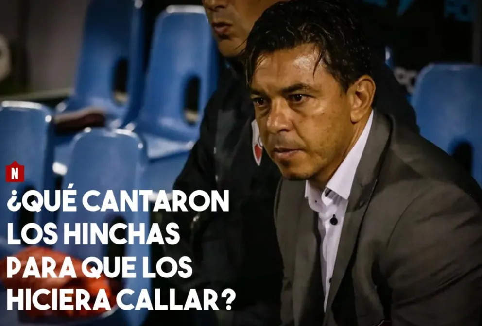 Gallardo y el gesto que silenció a la hinchada