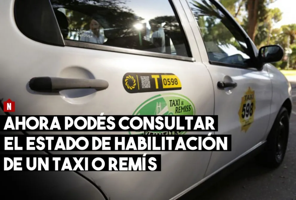 Lanzan App que permite consultar el estado de habilitación de un taxi o remís