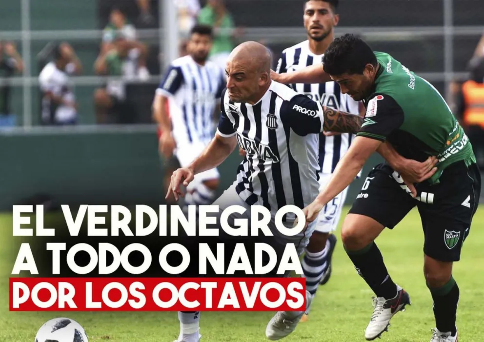 San Martín juega la vuelta con Talleres buscando avanzar en la Copa de la Superliga