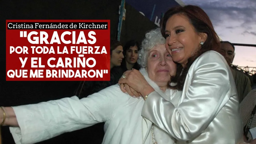 El mensaje de Cristina Kirchner tras la muerte de su madre