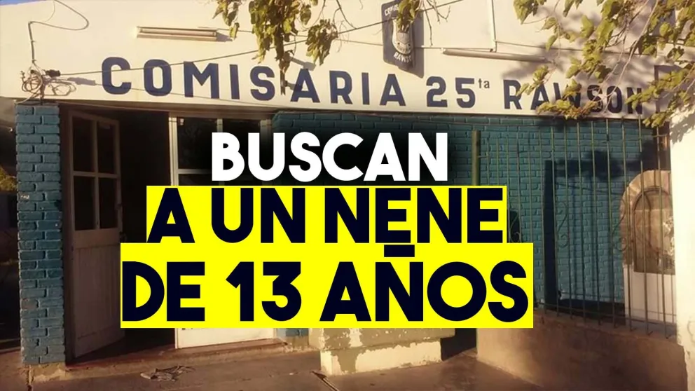 Un nene de 13 años se fue de un hogar y la policía lo busca
