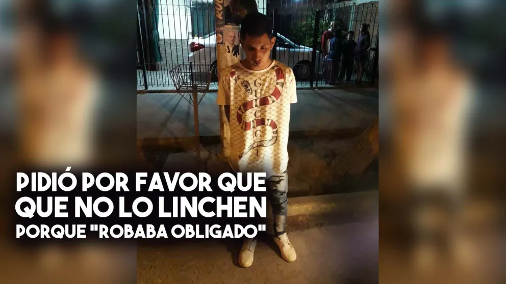 Quiso robar una bici y terminó pidiendo perdón para que no lo linchen