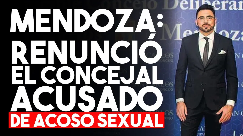 Tras la denuncia por acoso sexual, renunció y dijo ser un perseguido político