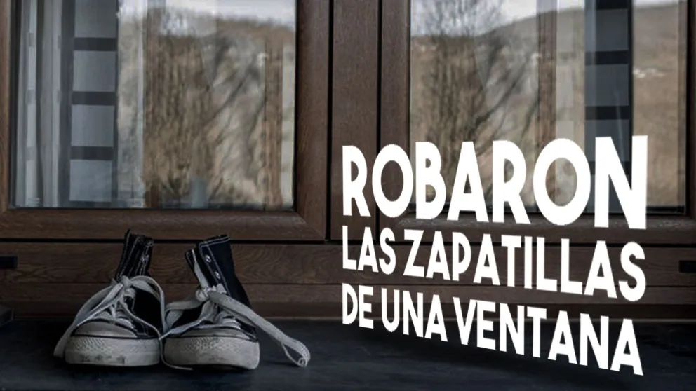 Le robaron las zapatillas a una vecina