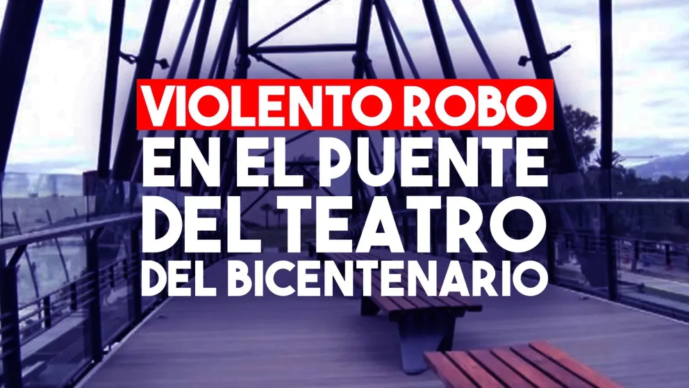 Le dio una patada en la cara para robarle la mochila