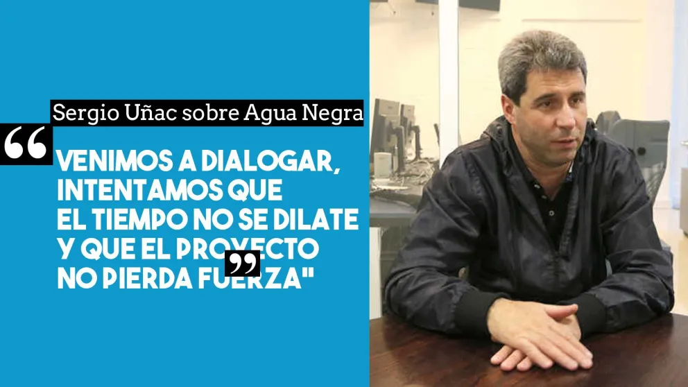 Uñac insistió en Chile para que Agua Negra no se dilate y el que proyecto no pierda fuerza