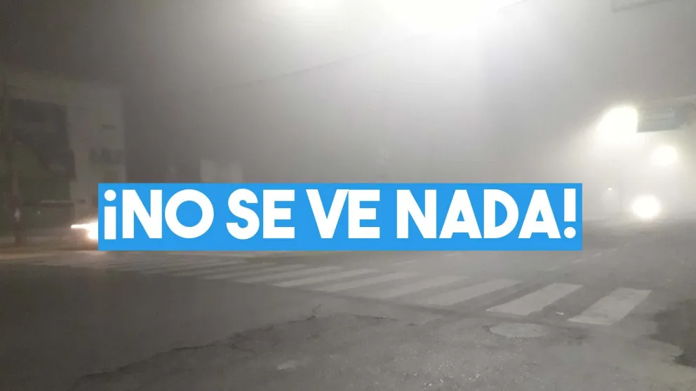 San Juan amaneció con niebla