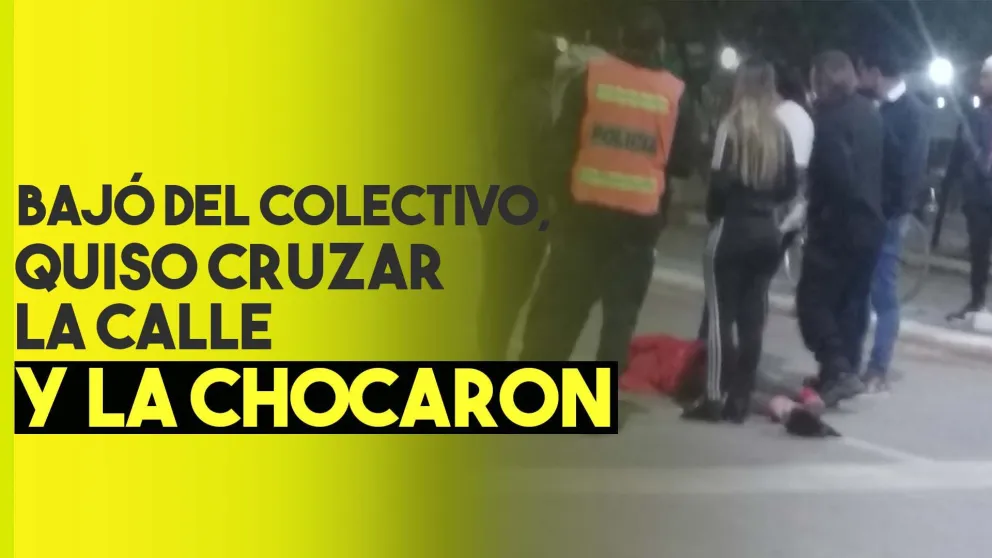 Un auto chocó a una nena en 9 de Julio