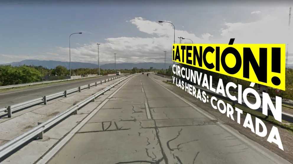 Atención: Circunvalación y Perona estarán cortadas