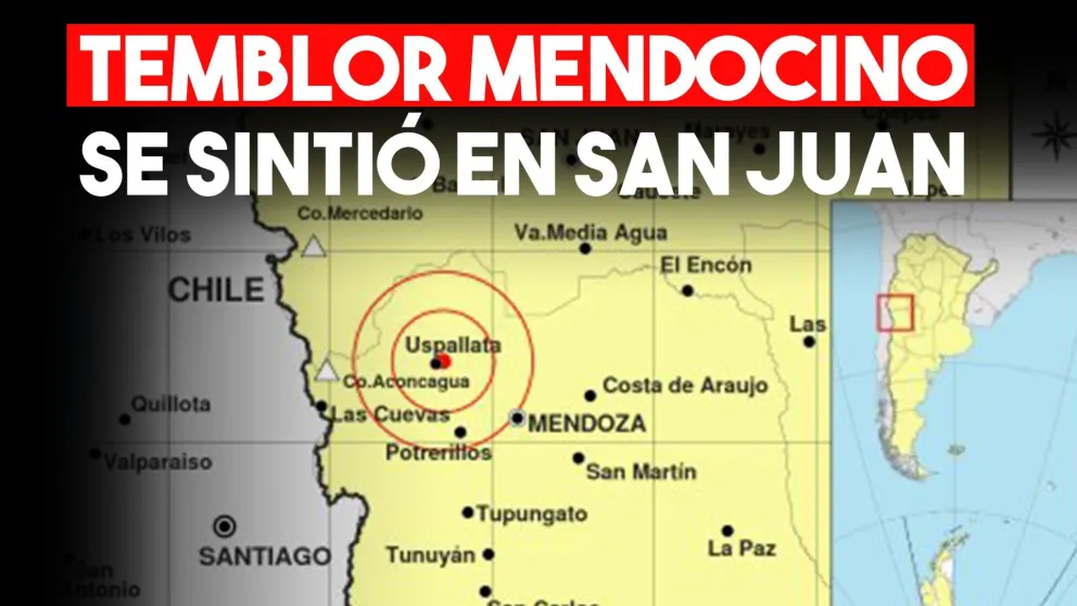 Tembló en Mendoza y se sintió en San Juan