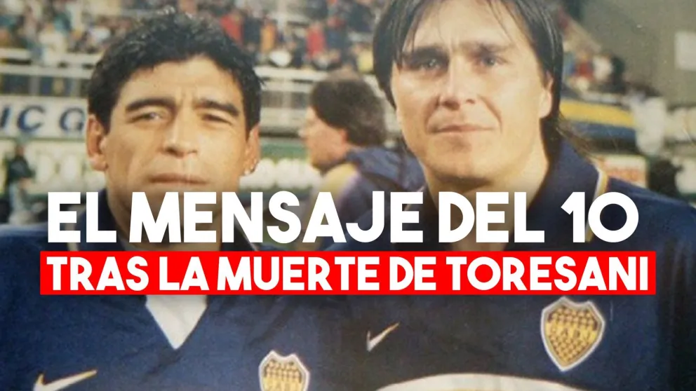 Maradona, apesadumbrado por la muerte de Toresani: "Pensar que lo quise pelear, y hoy lo lloro"