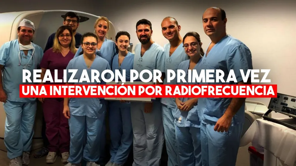 Por primera vez, realizaron una ablación por radiofrecuencia en San Juan