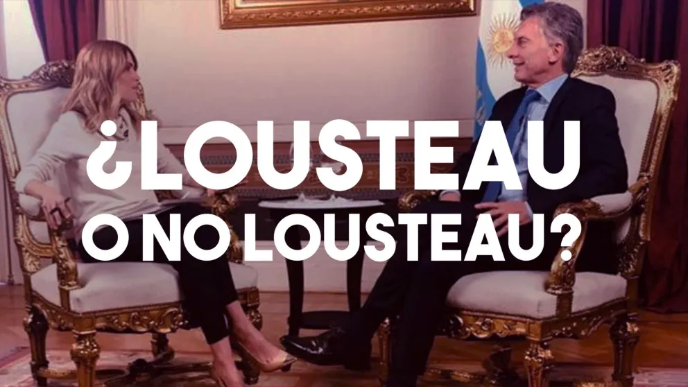 Macri coquetea con Martín Lousteau