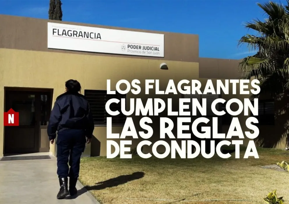 Un alto porcentaje de detenidos por Flagrancia cumple con las reglas de conducta