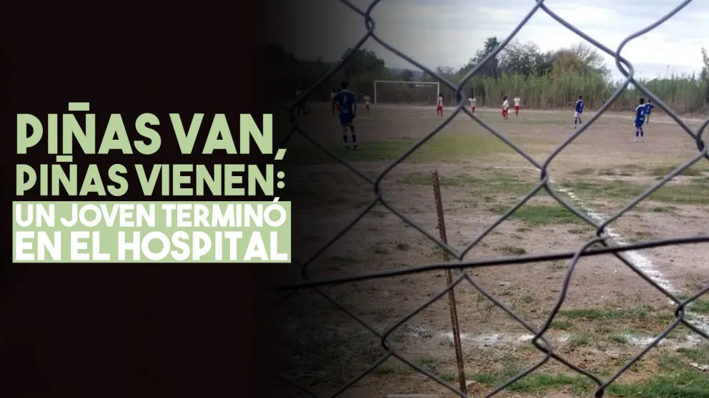Una batalla campal entre chicos y padres terminó con un jugador internado