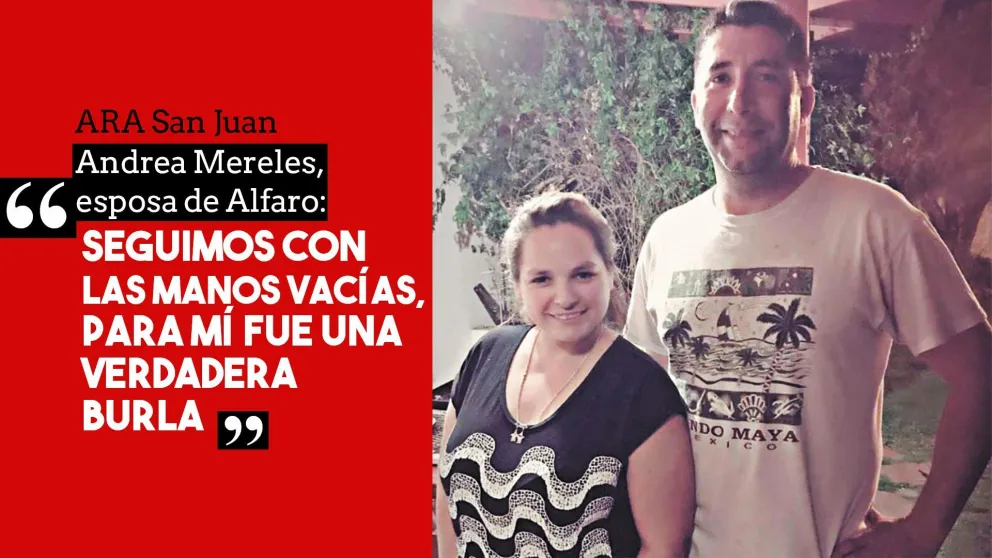 Andrea Mereles, esposa de Alfaro, tras ver el video: "Para mi fue una verdadera burla"