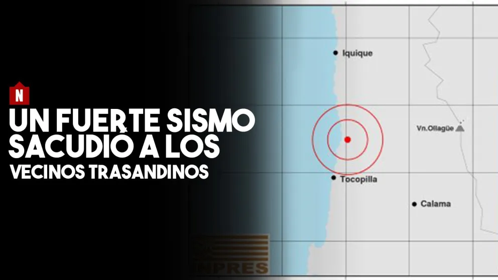 Un fuerte sismo sacudió Chile
