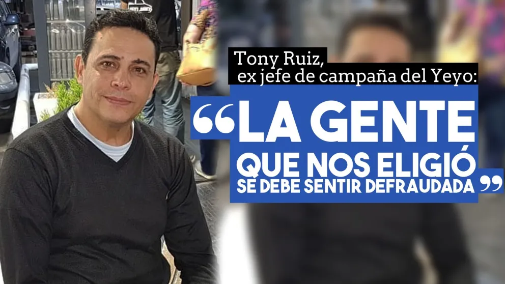 Cambio de bando del Yeyo: "La gente que nos eligió se debe sentir defraudada"