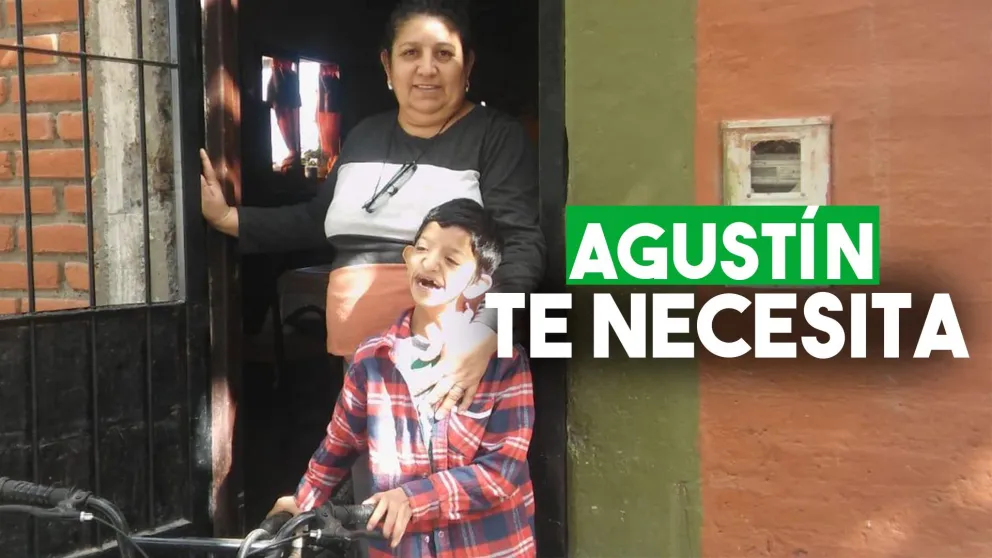 Agustín necesita la ayuda de todos